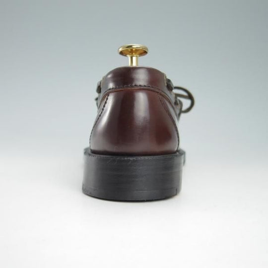 未使用★(米)YUKETEN/ユケテン 7.5C【定価￥108,000-★コードバン仕様/(米)ホーウィン社】705/モカシン/赤茶/メンズ★g714