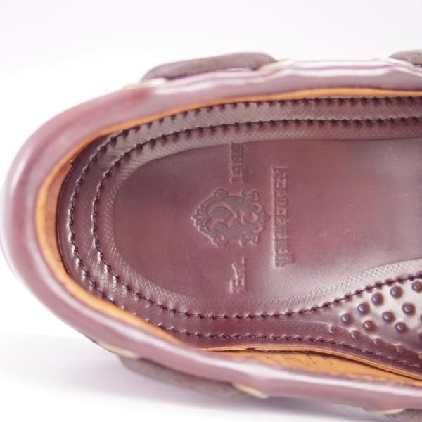 未使用★(米)YUKETEN/ユケテン 7.5C【定価￥108,000-★コードバン仕様/(米)ホーウィン社】705/モカシン/赤茶/メンズ★g714