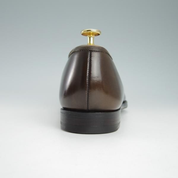 極美品★クロケット&ジョーンズ 7.5E【定価￥104,500-★ハンドグレード/CRAWFORD】363ラスト/ローファー/Crockett&Jones★g715