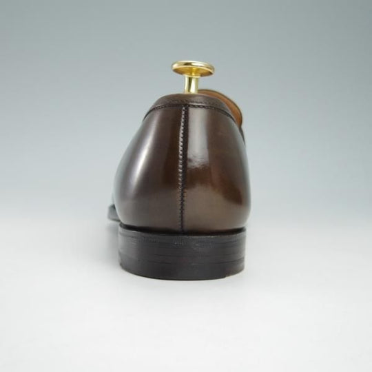 極美品★クロケット&ジョーンズ 7.5E【定価￥104,500-★ハンドグレード/CRAWFORD】363ラスト/ローファー/Crockett&Jones★g715