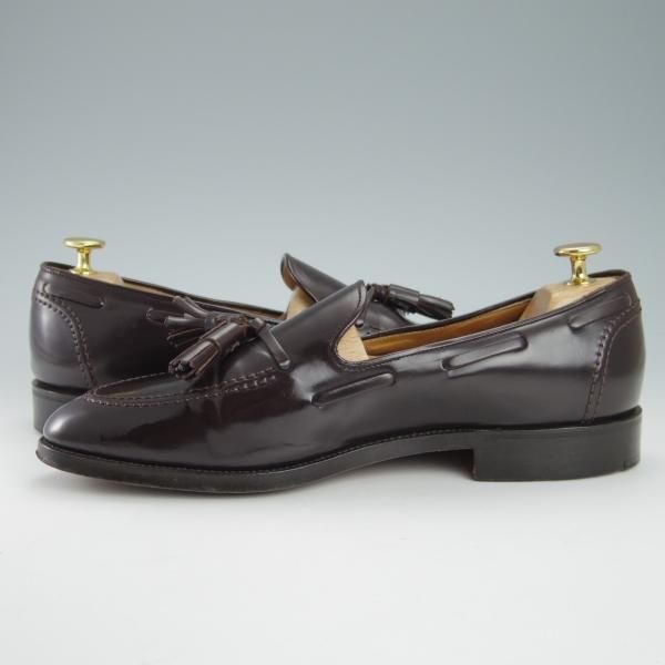 ★ブルックスブラザーズ SIZE 8【コードバン仕様★タッセルローファー/99805】赤茶/メンズ/BROOKS BROTHERS★g716