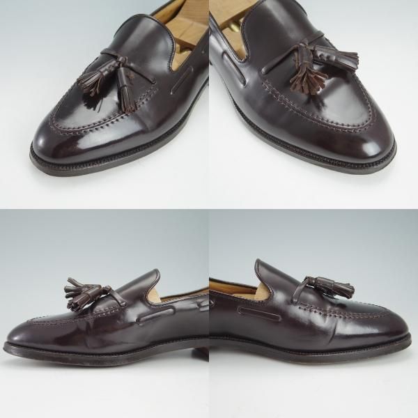 ★ブルックスブラザーズ SIZE 8【コードバン仕様★タッセルローファー/99805】赤茶/メンズ/BROOKS BROTHERS★g716