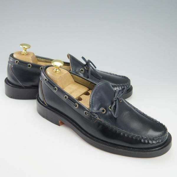 未使用☆(米)YUKETEN/ユケテン 7C【定価￥118,800-☆コードバン仕様/紺