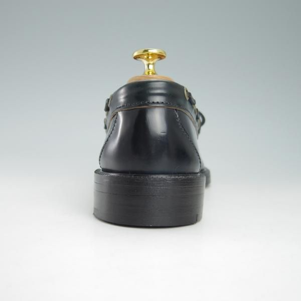 未使用★(米)YUKETEN/ユケテン 7C【定価￥118,800-★コードバン仕様/紺/(米)ホーウィン社】704/モカシン/ローファー/メンズ★g717