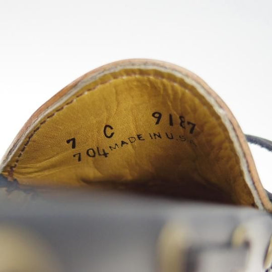 未使用★(米)YUKETEN/ユケテン 7C【定価￥118,800-★コードバン仕様/紺/(米)ホーウィン社】704/モカシン/ローファー/メンズ★g717