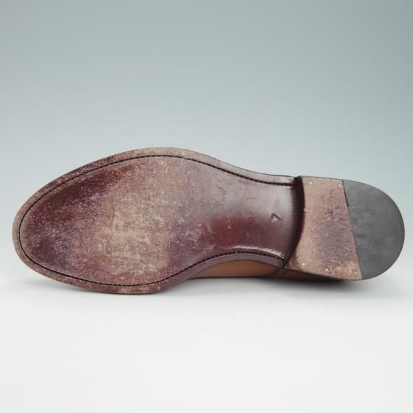 極上★(英)アルフレッド・サージェント UK7【貴重★モディファイドVチップ似寄モデル/トゥモローランド別注】茶/Alfred Sargent★g718