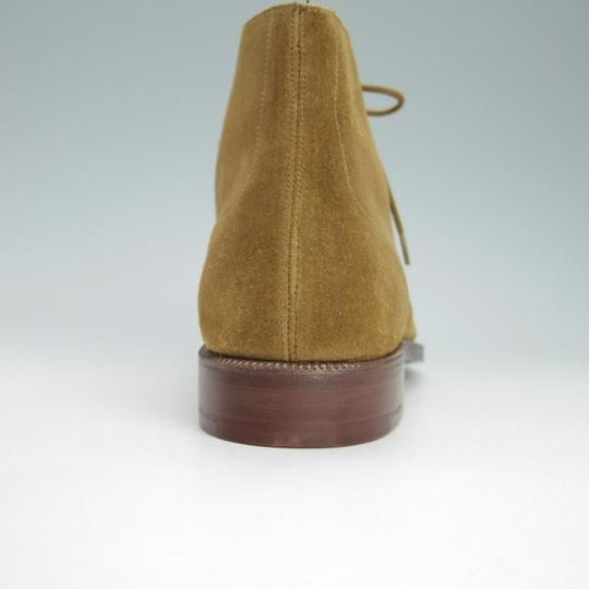 未使用★クロケット&ジョーンズ 8.5E【★(英)ポールセンスコーン別注/Poulsen Skone】248ラスト/チャッカブーツ/薄茶/Crockett&Jones★g720