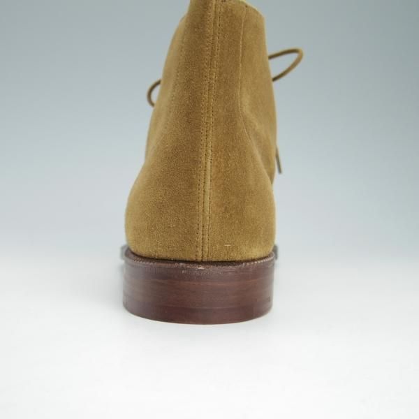 未使用★クロケット&ジョーンズ 8.5E【★(英)ポールセンスコーン別注/Poulsen Skone】248ラスト/チャッカブーツ/薄茶/Crockett&Jones★g720