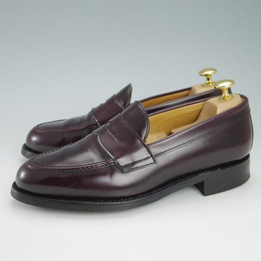 ★(スペイン製)Berwick/バーウィック SIZE 6【ダイナイトソール仕様★グッドイヤーウェルテッド製法/9628】コインローファー/赤茶★g721