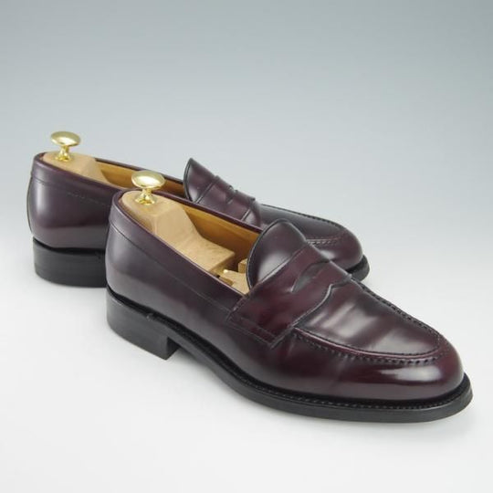 ★(スペイン製)Berwick/バーウィック SIZE 6【ダイナイトソール仕様★グッドイヤーウェルテッド製法/9628】コインローファー/赤茶★g721