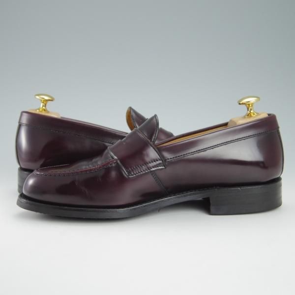 ★(スペイン製)Berwick/バーウィック SIZE 6【ダイナイトソール仕様★グッドイヤーウェルテッド製法/9628】コインローファー/赤茶★g721