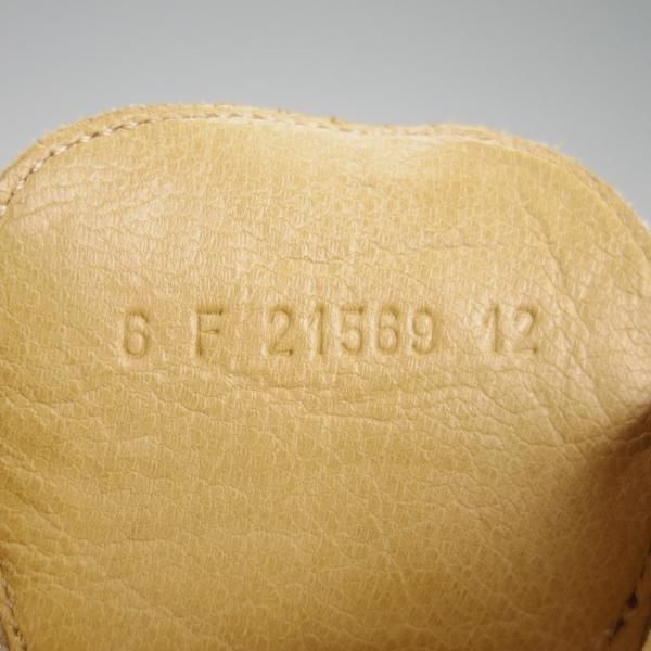 極上★パラブーツ SIZE 6【貴重★District UNITED ARROWS別注/Sevrier】TEXソール/ロングウイング/リスレザー/茶×白/Paraboot★g722