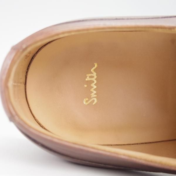 極上★(英)チーニー 6F【★(英)ポールスミス別注/3888ラスト】ストレートチップ/カーフ/濃茶/メンズ/Paul Smith/CHEANEY★g724