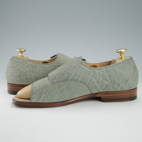 新品★(伊)F.LLIジャコメッティ SIZE 40【定価￥132,000-★象革/エレファントレザー】FG330/サンダル/メンズ/Giacometti★g726