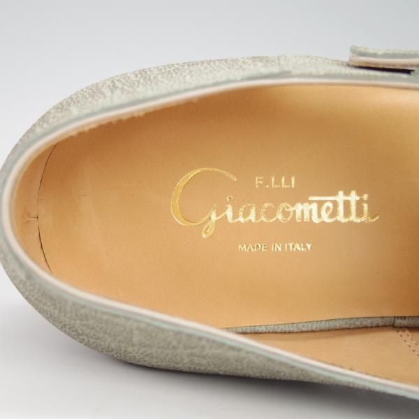 新品★(伊)F.LLIジャコメッティ SIZE 40【定価￥132,000-★象革/エレファントレザー】FG330/サンダル/メンズ/Giacometti★g726