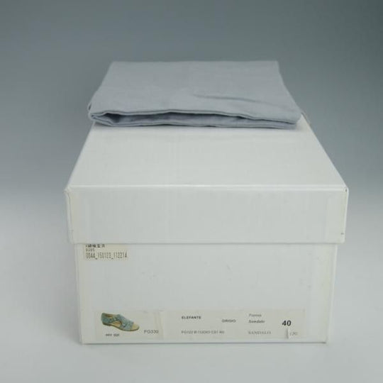 新品★(伊)F.LLIジャコメッティ SIZE 40【定価￥132,000-★象革/エレファントレザー】FG330/サンダル/メンズ/Giacometti★g726