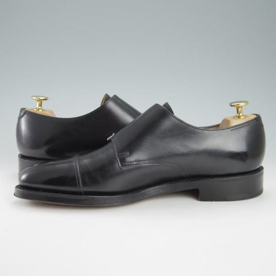 ★ジョンロブ 7.5D【定価￥206,800-★WILLIAM/ウィリアム】9795Rラスト/ダブルモンク/カーフ/黒/JOHN LOBB★g728