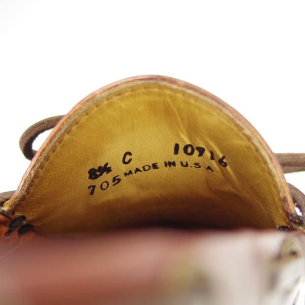 未使用★(米)YUKETEN/ユケテン 8.5C【定価￥118,800-★コードバン仕様/(米)ホーウィン社】705/モカシン/ローファー/赤茶/メンズ★g731