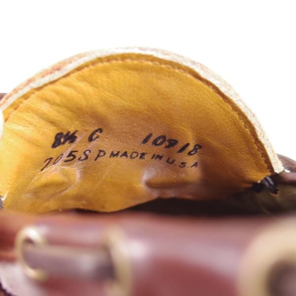 未使用★(米)YUKETEN/ユケテン 8.5C【定価￥118,800-★コードバン仕様/(米)ホーウィン社】705SP/モカシン/ローファー/黒×赤茶★g732