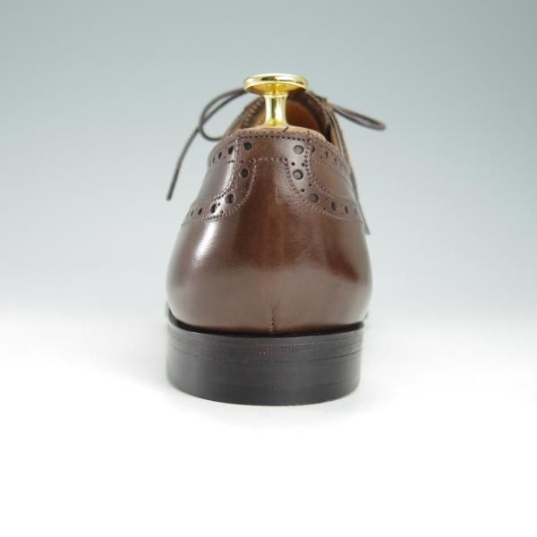 未使用★(英)グレンソン 7.5F【現行定価￥74,800-★footmaster/フットマスター/OXFORD】22352/セミブローグ/カーフ/茶/GRENSON★g735