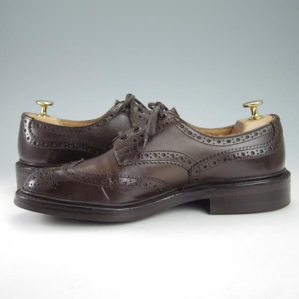 極上★トリッカーズ SIZE 7【定価￥90,200-★ダイナイトソール仕様/BOURTON/バートン】5633/カントリーシューズ/濃茶/Tricker's★g736