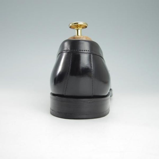 極上★(英)チーニー 7F【定価￥78,100-★HUDSON/ハドソン】5203ラスト/コインローファー/カーフ/黒/メンズ/CHEANEY★g740