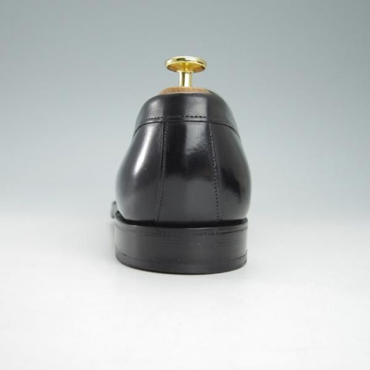 極上★(英)チーニー 7F【定価￥78,100-★HUDSON/ハドソン】5203ラスト/コインローファー/カーフ/黒/メンズ/CHEANEY★g740