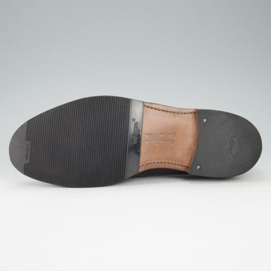 極上★(英)チーニー 7F【定価￥78,100-★HUDSON/ハドソン】5203ラスト/コインローファー/カーフ/黒/メンズ/CHEANEY★g740