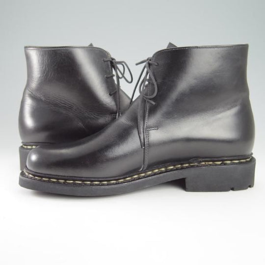 新品★パラブーツ SIZE 6.5【定価￥71,500-★ブロワ/BLOIS】TEXソール/チャッカブーツ/リスレザー/NOIRE/黒/Paraboot★g741