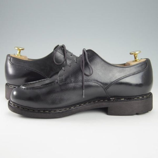 ★パラブーツ SIZE 7.5【定価￥71,500-★シャンボード/CHAMBORD】TEXソール/リスレザー/NOIR/黒/Uチップ/メンズ/Paraboot★g742