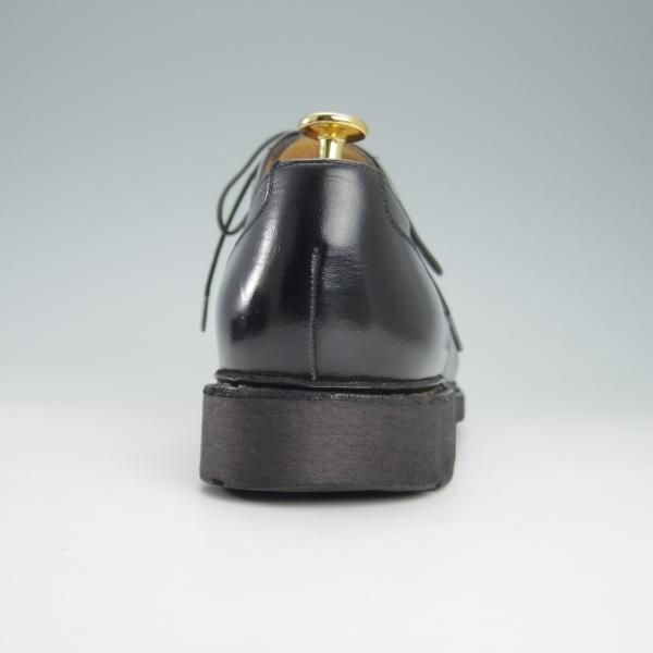 ★パラブーツ SIZE 7.5【定価￥71,500-★シャンボード/CHAMBORD】TEXソール/リスレザー/NOIR/黒/Uチップ/メンズ/Paraboot★g742