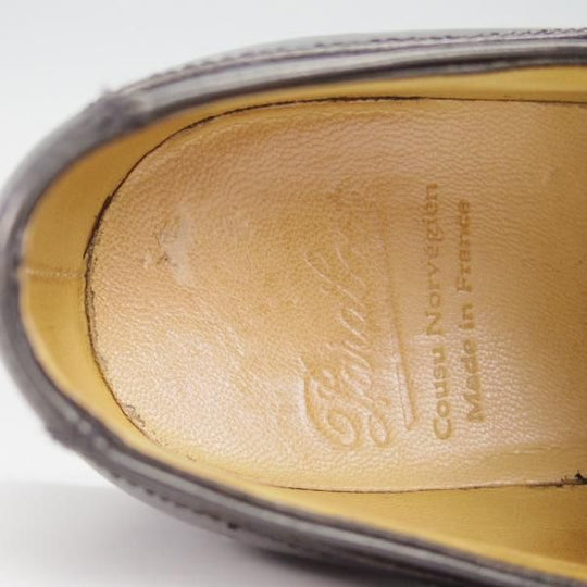 ★パラブーツ SIZE 7.5【定価￥71,500-★シャンボード/CHAMBORD】TEXソール/リスレザー/NOIR/黒/Uチップ/メンズ/Paraboot★g742