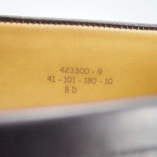 極美品★J.M.ウェストン 8D【定価￥121,000-★180/コインローファー】41ラスト/ボックスカーフ/黒/メンズ/Weston/ウエストン★g743