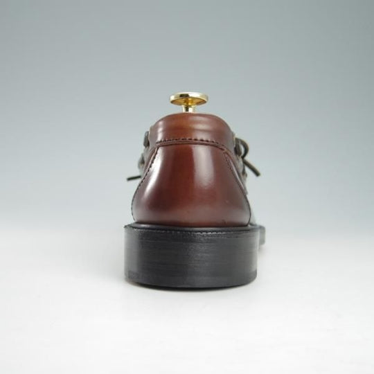 未使用★(米)YUKETEN/ユケテン 8C【定価￥118,800-★コードバン仕様/(米)ホーウィン社】705/モカシン/ローファー/赤茶/メンズ★g747