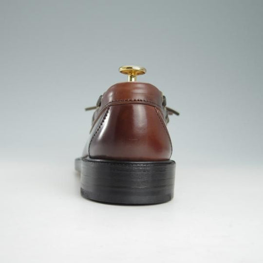 未使用★(米)YUKETEN/ユケテン 8C【定価￥118,800-★コードバン仕様/(米)ホーウィン社】705/モカシン/ローファー/赤茶/メンズ★g747