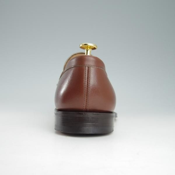 極美品★チャーチ 70G/UK7【★コインローファー/COPSE】101ラスト/グレインレザー/茶/メンズ/Church's★g748