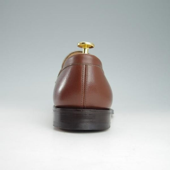 極美品★チャーチ 70G/UK7【★コインローファー/COPSE】101ラスト/グレインレザー/茶/メンズ/Church's★g748