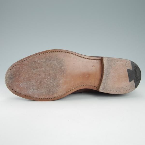 極美品★チャーチ 70G/UK7【★コインローファー/COPSE】101ラスト/グレインレザー/茶/メンズ/Church's★g748