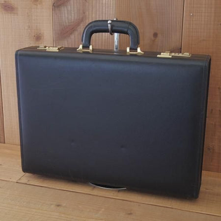 極上★コーチ/COACH【★レザー/アタッシュケース】メンズ/ビジネス/バッグ/革/黒/ブリーフケース/鞄★N5712