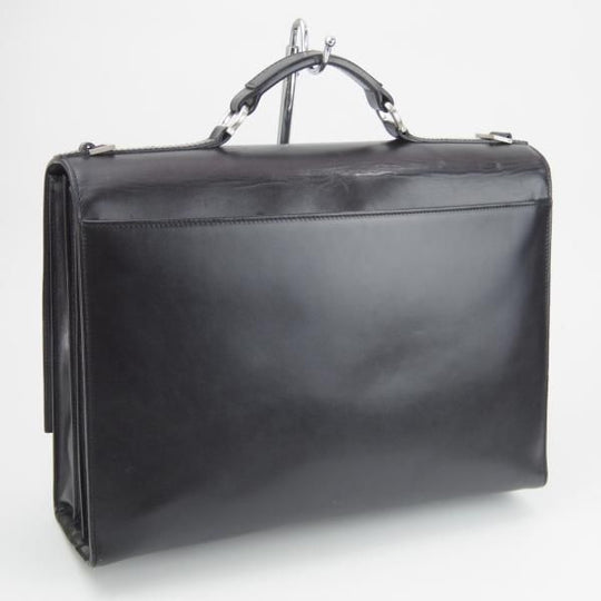 極上★(伊)サルヴァトーレ・フェラガモ/Ferragamo【定価10万円以上★レザー/ブリーフケース】ビジネス/バッグ/黒/革/鞄/Salvatore★N5713