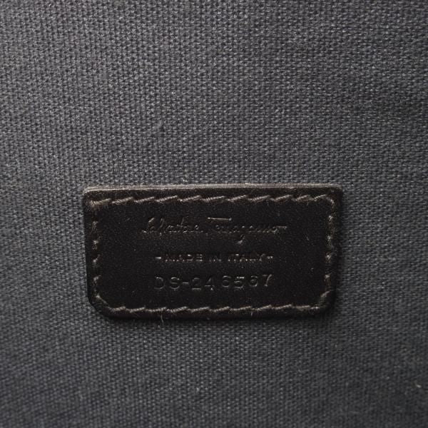 極上★(伊)サルヴァトーレ・フェラガモ/Ferragamo【定価10万円以上★レザー/ブリーフケース】ビジネス/バッグ/黒/革/鞄/Salvatore★N5713