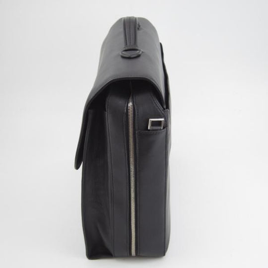 極上★(伊製)ダンヒル/dunhill【ノートPC収納可★オーバーナイトバッグ/大型ブリーフケース】レザー/メンズ/ビジネス/バッグ/黒/鞄★N5714