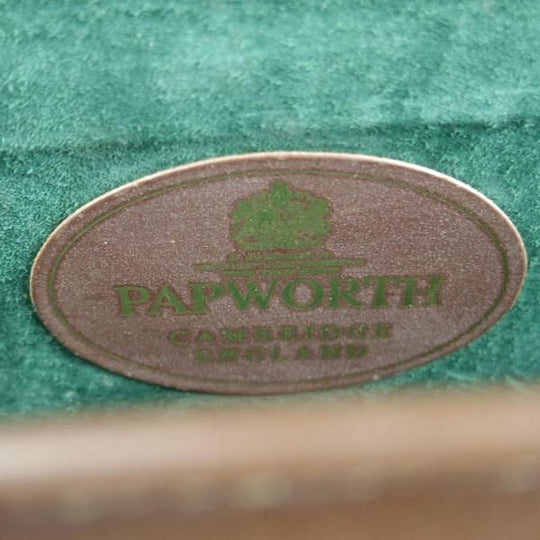 極美品★(英)パップワース/PAPWORTH【現行定価30万円程度★ブライドルレザー仕様/ブリーフケース】濃茶/ビジネス/バッグ/鞄★N5718