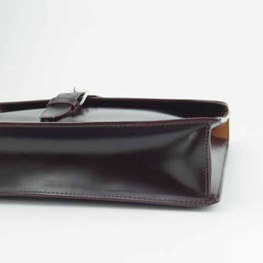 極美品★K.T.ルイストン/K.T.LEWISTON【貴重★コードバン仕様/ブリーフケース】メンズ/ビジネス/バッグ/赤茶/革/鞄/ラコタハウス★N5719