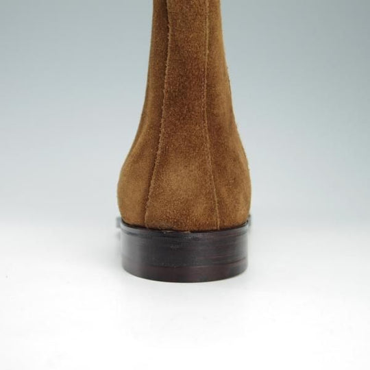 未使用★(英)アルフレッド・サージェント 8.5EX【★サイドゴアブーツ/N.Y.R別注】99ラスト/スエード/茶/メンズ/Alfred Sargent★g757