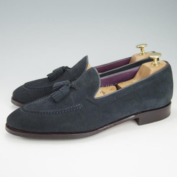 極上★(スペイン製)CARMINA/カルミナ SIZE 8【モデル定価￥72,600-★MEERMIN別注/80289】UETAMラスト/タッセルローファー/スエード★g760