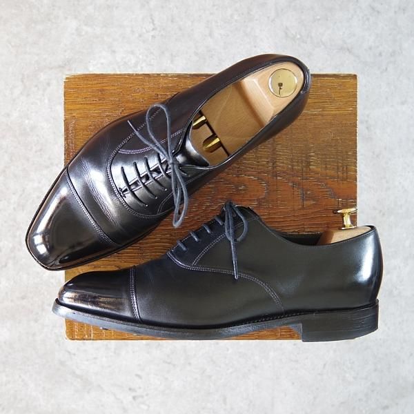 極上★(英)BARKER/バーカー 7F【定価￥49,500-★ダイナイトソール仕様/4275FW】ストレートチップ/カーフ/黒/メンズ★g763