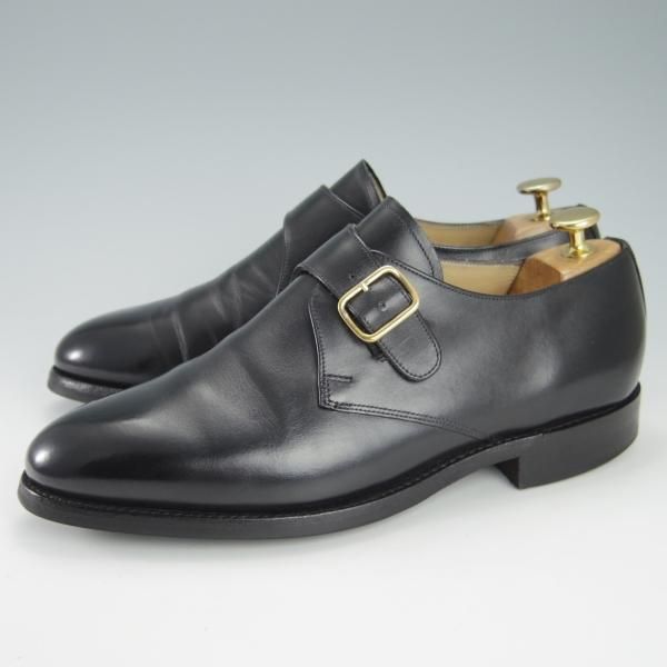 ★ロイドフットウェア 7E【ダイナイトソール仕様★(英)BARKER製/バーカー】Vシリーズ/モンクストラップ/黒/Lloyd Footwear★g764