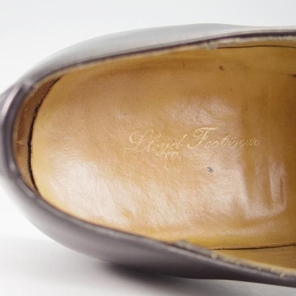 ★ロイドフットウェア 7E【ダイナイトソール仕様★(英)BARKER製/バーカー】Vシリーズ/モンクストラップ/黒/Lloyd Footwear★g764