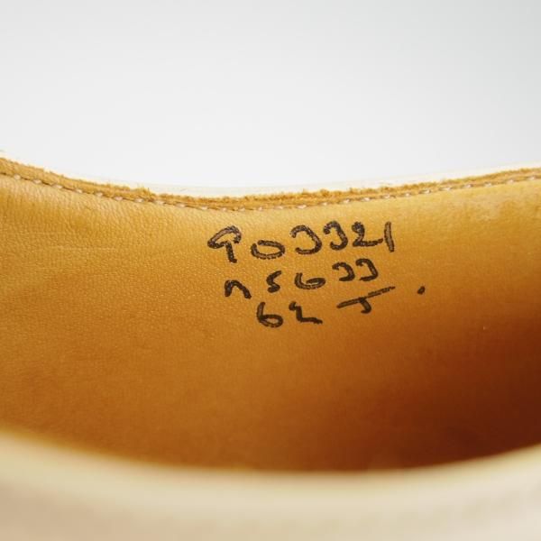 美品★トリッカーズ SIZE 6.5【モデル定価￥84,700-★ダイナイトソール/BOURTON/バートン】M5633/カントリーシューズ/白/Tricker's★g765